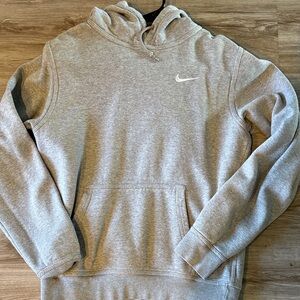 Nike Men's Light Gray Hoodie